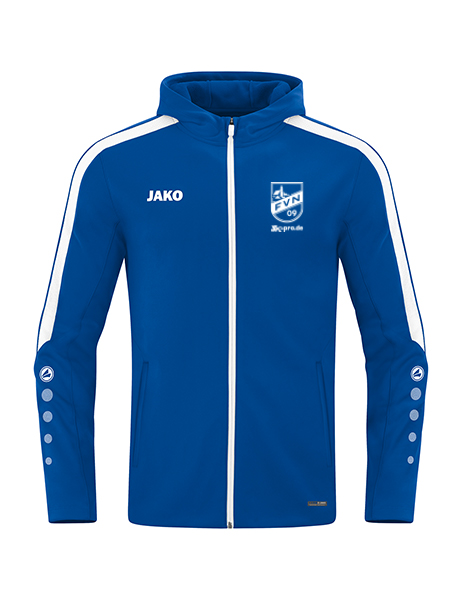JAKO Kapuzenjacke Power inkl.Wappen und Vereinsname (Initialen optional)