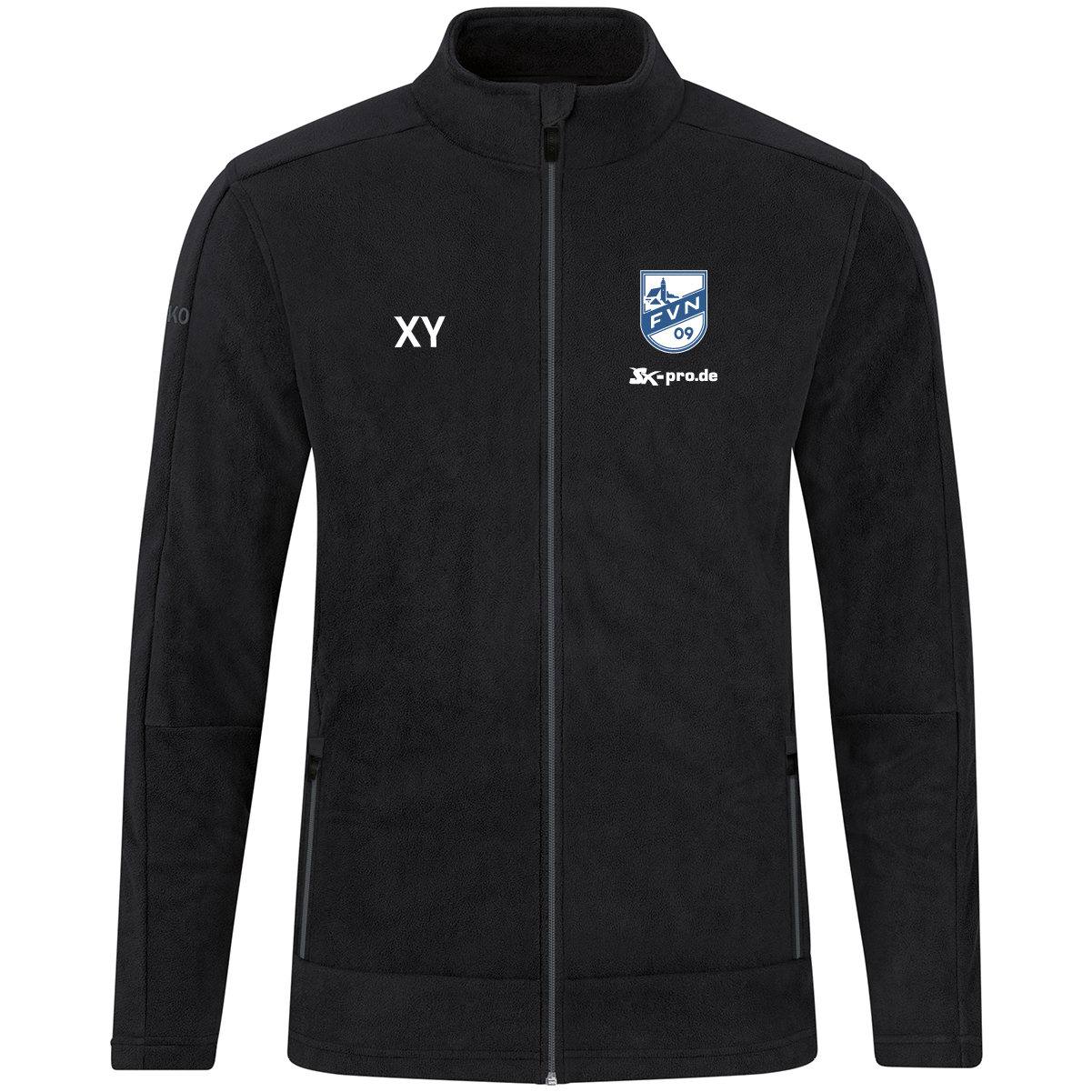 JAKO Fleecejacke inkl.Wappen (Initialen optional)