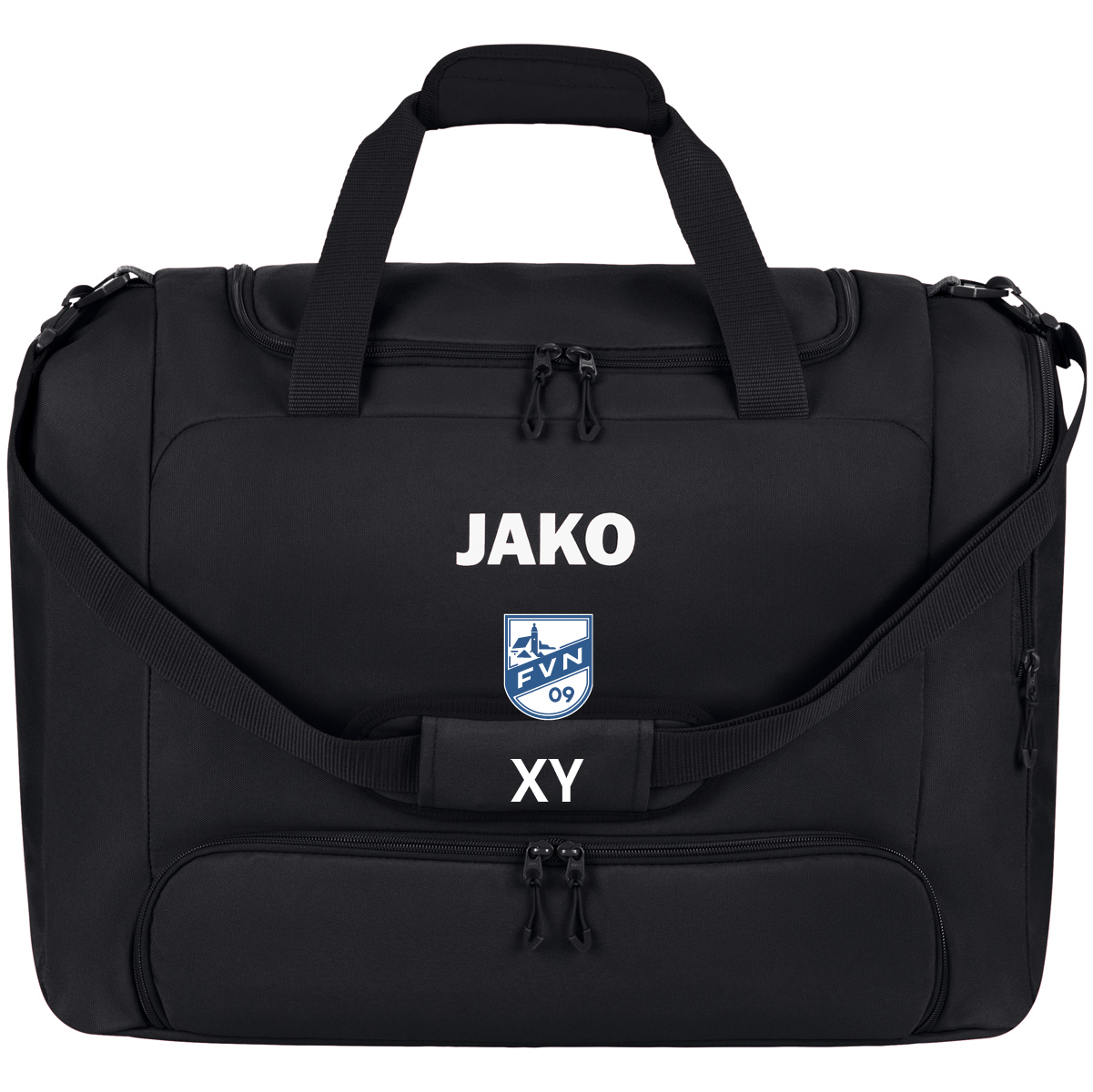 JAKO Sporttasche One mit Bodenfach inkl.Wappen (Initailen optional)