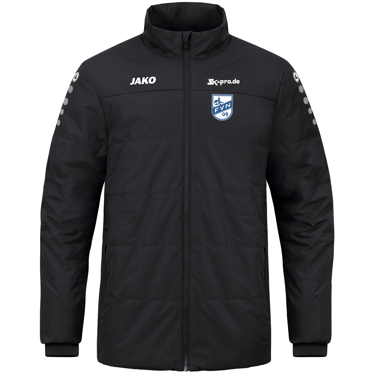 JAKO Coachjacke Team inkl.Wappen und Vereinsname (Initialen optional)
