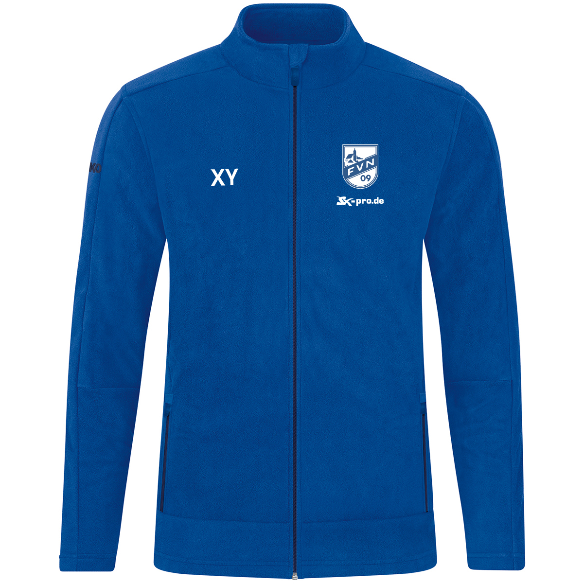 JAKO Fleecejacke inkl.Wappen (Initialen optional)