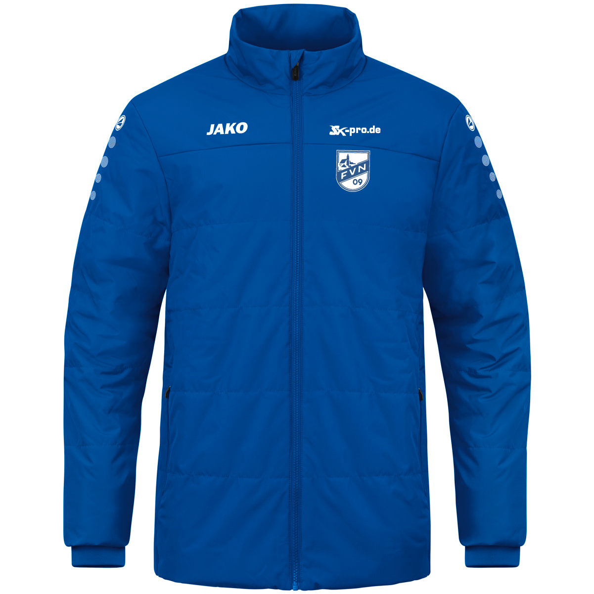 JAKO Coachjacke Team inkl.Wappen und Vereinsname (Initialen optional)