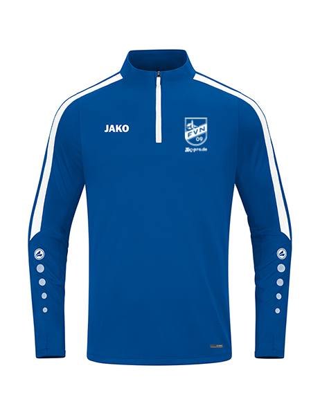 JAKO Ziptop Power inkl.Wappen und Vereinsname (Initialen optional)