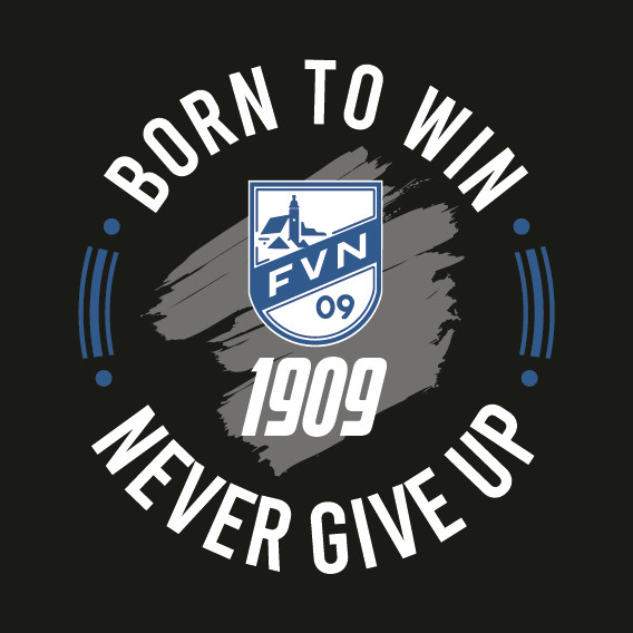 Bio T-Shirt mit Rundhalsausschnitt schwarz inkl. Druck